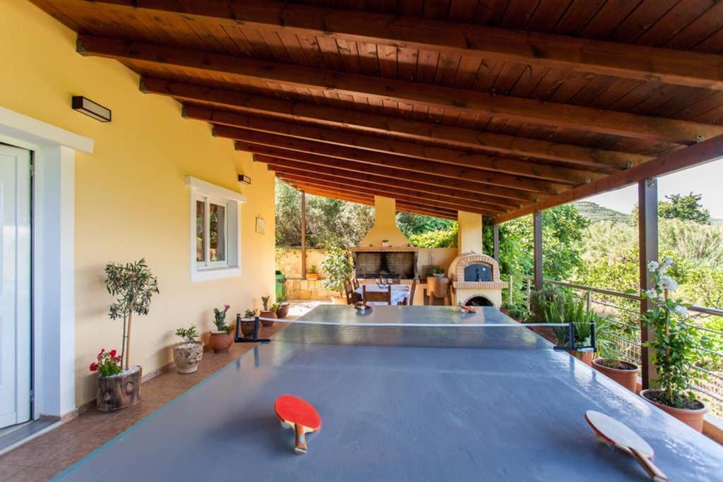 Villa Kaktos 1 Kíssamos Esterno foto